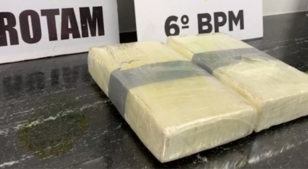 Rotam apreende cocaína avaliada em mais de R$ 200 mil na BR 163