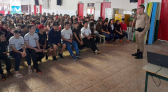 Polícia Militar ministra palestra sobre cigarro eletrônico e drogas