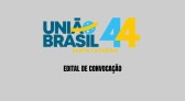 Partido União Brasil convoca a todos para convenção partidária
