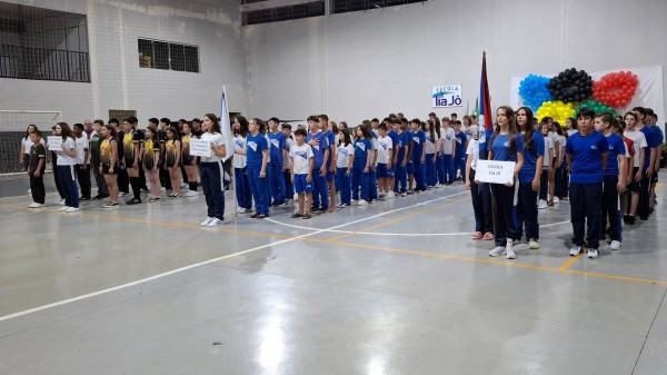 Abertura da 8ª Olimpíada Escolar emociona o público e promete semana de grande competições