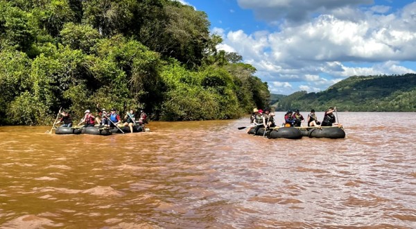 Grupo de escoteiros Tri-Fronteira participa de atividades em Itapiranga
