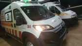 Homem fica ferido após perder o controle do veículo e capotar