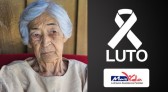 Comunicamos o falecimento de Aracilia Bordes dos Santos de Lima