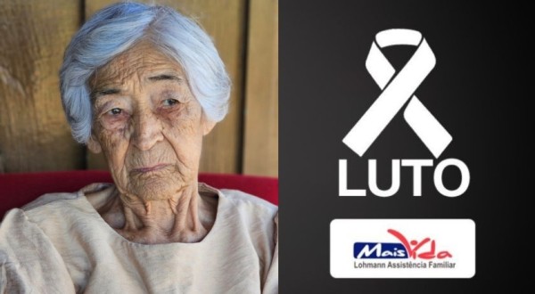 Comunicamos o falecimento de Aracilia Bordes dos Santos de Lima