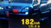 Motorista é flagrado dirigindo a mais de 180 km/h em rodovia de SC