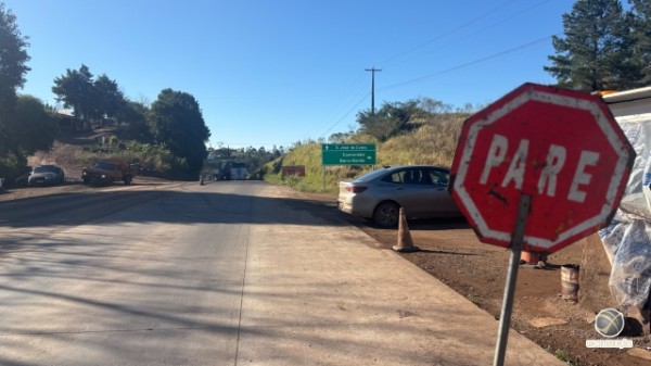 DNIT anuncia interdição total da BR-163 em Guaraciaba nesta quarta e sexta-feira