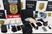 Jovem é presa por tráfico de drogas
