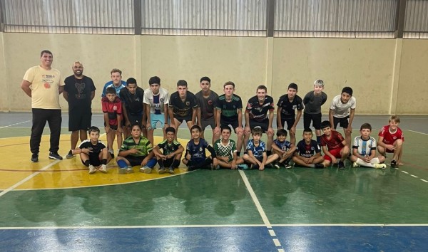 Novo Projeto de Futsal é lançado no distrito de Idamar em parceria com a Chapecoense