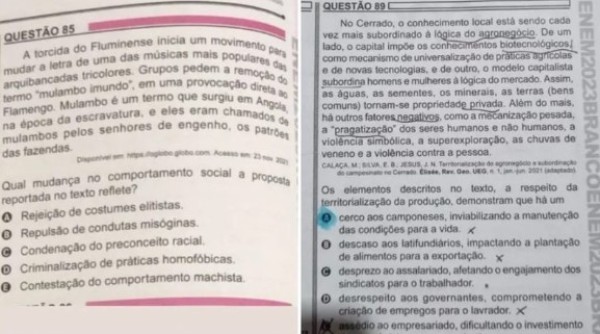 Deputados de SC defendem anulação de questões do Enem alegando ‘propagação de ideologia’