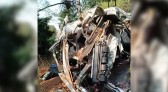 Quatro pessoas morrem em acidente de van na BR-272