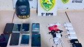Polícia prende funcinário terceirizado que vendia celulares para presos da penitenciária de Beltrão