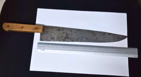 Homem é preso por receptação e porte de arma branca