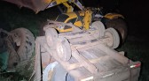 Idoso morre após tombar trator