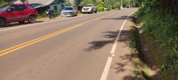 Motociclista sofre fratura grave em colisão com carro