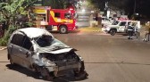 Fuga em alta velocidade causa uma morte