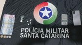 PM prende traficante e comprador com cocaína em São Miguel do Oeste