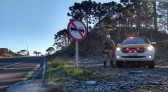 PMRv alerta motoristas sobre riscos de gelo na pista em SC