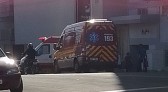 Homem fica ferido após acidente de trabalho no centro