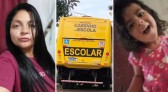 Avó e neta morrem atropeladas por ônibus escolar após desembarque no PR
