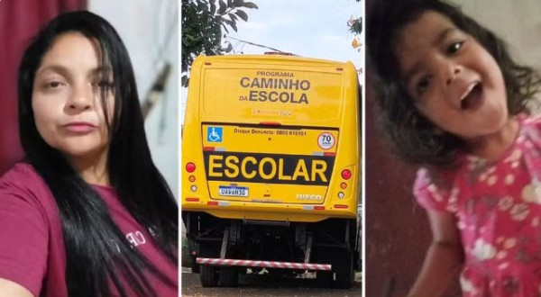 Avó e neta morrem atropeladas por ônibus escolar após desembarque no PR