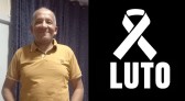 Comunicamos o falecimento de Valdino José dos Santos
