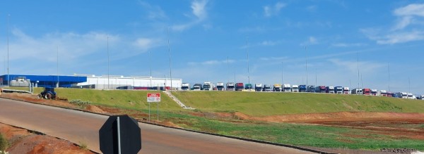 Interrupção do fluxo pela cordilheira impacta no movimento de agosto na Aduana