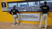 PRF apreende 173 kg de cocaína em carga de sucata na BR-277