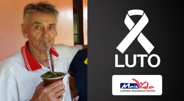 Comunicamos o falecimento de Doralino da Rosa