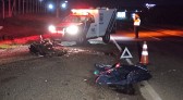 Motocicleta emplacada em São Miguel do Oeste se envolve em acidente no município de Pato Branco. O piloto morreu no local