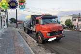 Caminhão carregado com farinha é apreendido entre Bom Jesus do Sul e Barracão