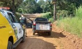 PM apreende camionete carregada com cigarros contrabandeados
