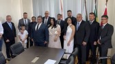 Em Barracão Jorge Santin, Hercilio Andrade e vereadores tomam posse para o quadriênio 2025/2028