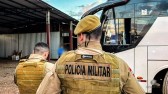 Passageiro embriagado tenta impedir troca de motorista do ônibus e acaba preso