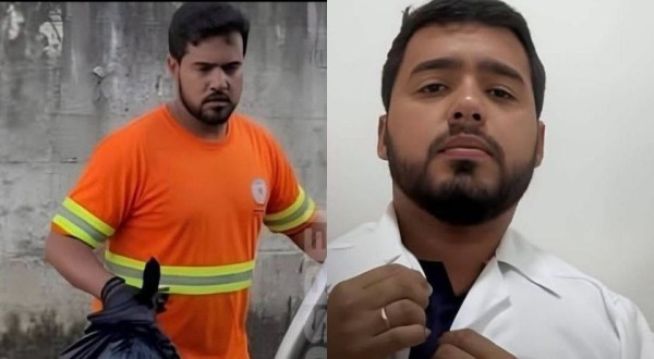 Estudante de Medicina trabalha como coletor de lixo para realizar sonho de ser médico
