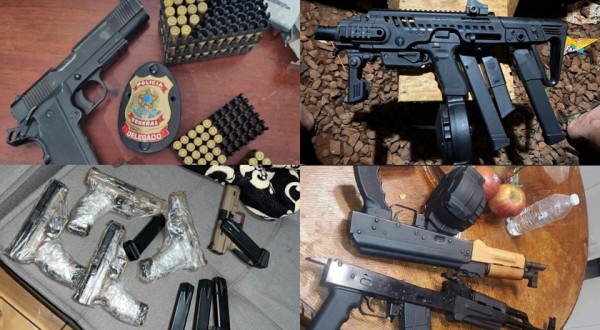 Operação busca criminosos que introduzem em território nacional maconha e armas de fogo do Paraguai, além de cocaína do Peru