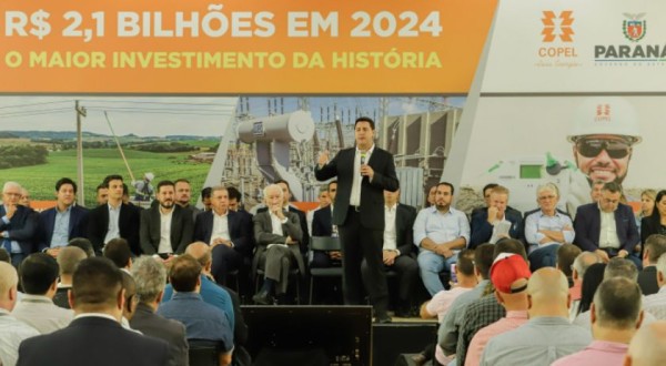 Copel apresenta investimento recorde de R$ 2,1 bilhões em distribuição de energia em 2024
