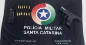 Homem é Preso por Porte Ilegal de Arma de Fogo e Embriaguez ao Volante