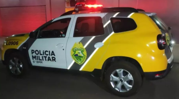 Homem foi preso em flagrante furtando estabelecimento comercial