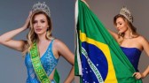Modelo de Chapecó embarca para representar o Brasil em concurso internacional de beleza na Índia
