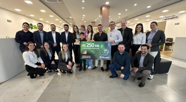 Admir Alves é contemplado com prêmio de R$ 250 mil em campanha dos 35 anos do Sicredi Fronteiras