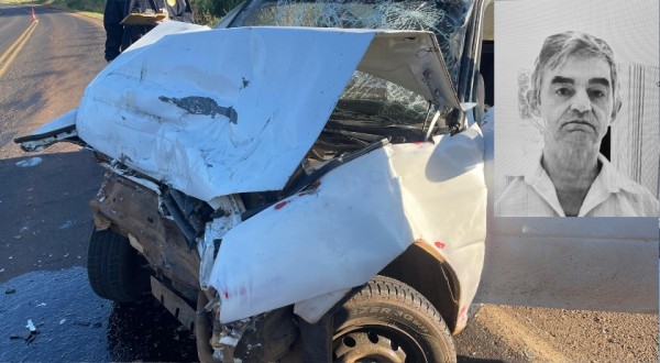 Homem que morreu em grave acidente na BR-163 é identificado