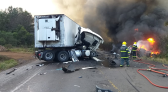 'Motorista teria desviado de buraco', diz testemunha de tragédia na BR-282 em Ponte Serrada