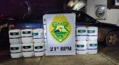 Após ser flagrado na atividade do contrabando, casal acaba detido pela PM