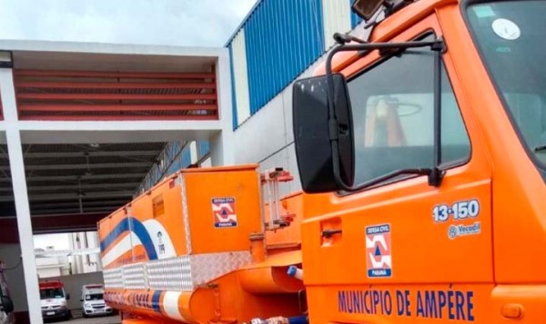 Homem sofre descarga elétrica enquanto pintava casa em Ampére
