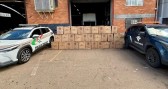 Apreensão de 15 mil maços de cigarros contrabandeados resulta em prisão