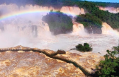 Cataratas do Iguaçu têm redução de vazão da água neste domingo