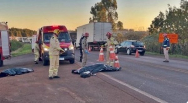 Duas adolescentes morrem atropeladas ao atravessar de mãos dadas a BR-369