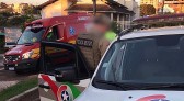 Homem é socorrido pelos Bombeiros após ser agredido na cabeça em São Miguel do Oeste