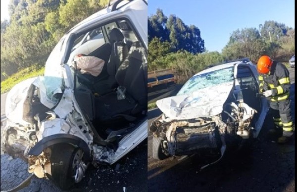 Grave acidente deixa motorista morto após colisão em Irani
