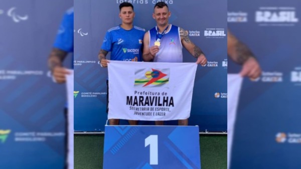 Maravilhense Leandro Cybulski conquista medalha de ouro em competição